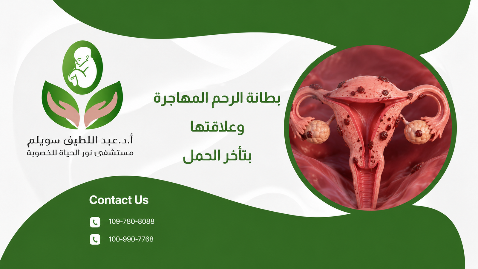 بطانة الرحم المهاجرة وعلاقتها بتأخر الحمل